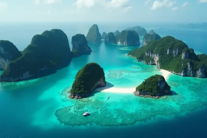 Reaching Wayag by Luxury Yacht